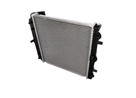 DAMAGED RIGHT Radiator For Water Coolant Fluid. Porsche 996 / Boxster 986 - 99610613151, 99610613251, 99610613150